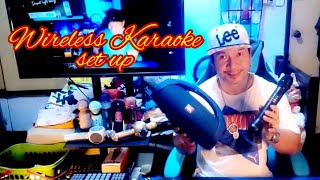 Wireless Karaoke set up using Bluetooth Microphone and Bluetooth Speaker [upl. by Ellehcsor700]