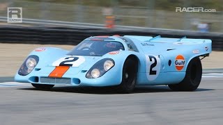 REUNION Porsche 917K Visor Cam [upl. by Einahpad572]