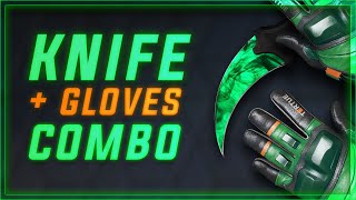 CSGO KNIFE AND GLOVE COMBOS 2020 EDITION [upl. by Emerick]