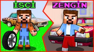 İŞÇİLİKTEN ZENGİNLİĞE DOĞRU ARDANIN HAYATI 😂  Minecraft [upl. by Enrique]