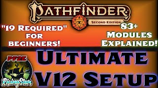 Foundry PF2e Ultimate V12 Module Guide [upl. by Wendy]