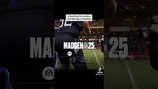 Unlocking JORDAN POYER first to dot it 1018 madden25 top100 maddenclips superbowl football [upl. by Ulrica]