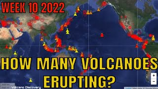 How MANY Volcanoes Erupting Across The World  Planetary Positions for WEEK 10 2022 [upl. by Marillin]