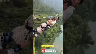 Bungee Jumping China Bridge Work 😲 shorts [upl. by Christy]