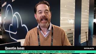 Quentin Jones Accenture talks Edge To Cloud Industrial Use Cases [upl. by Attalanta]