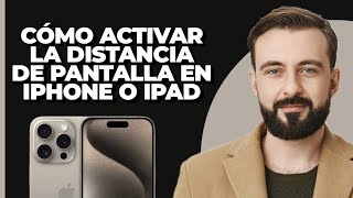 Cómo activar la distancia de pantalla en iPhone o iPad [upl. by Macintosh]