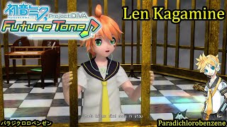 Project Diva Future Tone Len Kagamine パラジクロロベンゼン Paradichlorobenzene HD [upl. by Elissa]