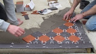 How to Videos  How to Lay a Victorian Tiled Pathway  Rated People [upl. by Sidonia]