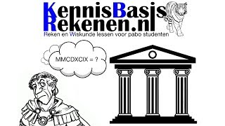 Romeinse Cijfers  Kennisbasisrekenennl  PABO [upl. by Monro]