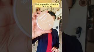 Mamaearth glow oil control compact  best compact  Matt look  oilyskin [upl. by Nivalc]