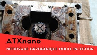 Nettoyage cryogénique  Moule injection caoutchouc [upl. by Nahor478]