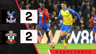 90SECOND HIGHLIGHTS Crystal Palace 22 Southampton  Premier League [upl. by Shippee]