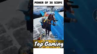 Power of 3x scope 🔥bgmi bgmishorts newupdate event jonathangaming [upl. by Sherwynd]