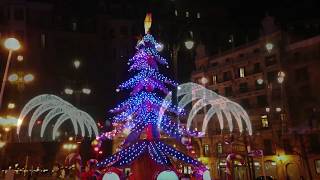 Alumbrado Navidad 2018 Donostia 4k [upl. by Etnecniv592]