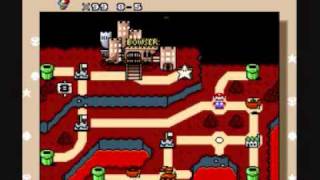 SMW Custom Music  Track 913 Yoshis Story  Castle Map [upl. by Ahsam471]