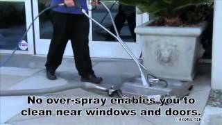 Hydro Tek Systems Pressure Washers ANTV5 surface cleaner [upl. by Mccready]