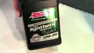 AMSOIL Signature Series 0W20 Synthetic Motor Oil ID11743 [upl. by Riggs]