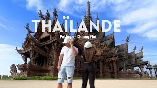 Vlog  Thaïlande  Pattaya  Chiang Mai  Quoi faire à Pattaya et direction le nord   VOST [upl. by Klemens311]