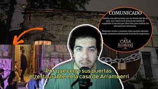 quotEl Misterio de la Casa de Aramberri ¿Por Qué el Restaurante Cerró Sus Puertasquot [upl. by Selrac]