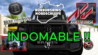 Mercedes Benz G900 Brabus  Nordschleife  Assetto Corsa  Logitech G29  1440p  RTX4080super [upl. by Eenej]