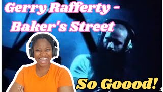 FIRST TIME REACTING TO  Gerry Rafferty quotBakers Streetquot [upl. by Neelhsa]