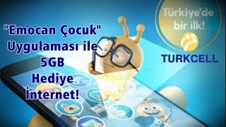 Hologramlı Emocan Çocuk ile Turkcell 5 GB Hediye İnternet [upl. by Syverson663]