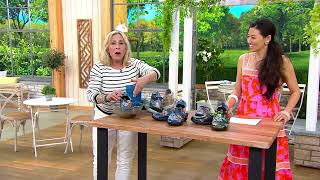 Sloggers SlipOn Waterproof Printed Garden Clogs on QVC [upl. by Andrej483]