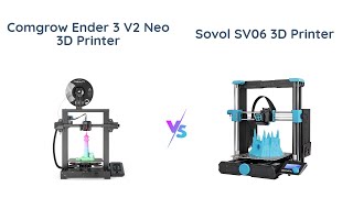 Creality Ender 3 V2 Neo vs Sovol SV06 3D Printer 🛠️🖨️ [upl. by Ydnor434]