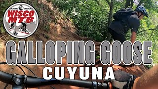 Galloping Goose  Cuyuna Mountain Bike Trail  WISCO MTB RIDES [upl. by Assyli]