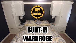 How to Make a Custom Bedroom BuiltIn Wardrobe [upl. by Karilynn942]