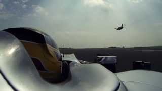 Lewis flying lap with the RAF Red Arrows teaser [upl. by Etnaik]