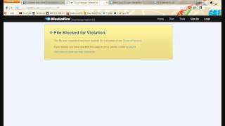 How To FIX File Blocked for Violation MEDIAFIRE and INSTALLOUS [upl. by Soneson794]