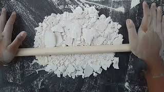 Roller Chalk Crush Under Roller  Gym Chalk Crushing  Satisfying Sounds  Oddly Satisfying [upl. by Medovich]