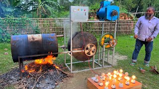 Homemade Steam Power Free Energy Generator [upl. by Zanas]