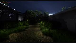 Dreadhurst Manor  Garden Area Unreal Engine 5 [upl. by Kalin]