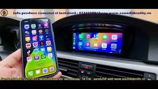 BMW E90 ANDROID 11 8 GB RAM 4G APPLE CARPLAY [upl. by Oibaf]