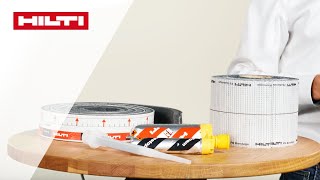 VORSTELLUNG der Brandschutzlösungen von Hilti  Drei Produkte für ihre Sanitäranwendung [upl. by Samtsirhc]