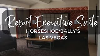 Resort Executive Suite  HorseshoeBallys Hotel and Casino  Las Vegas NV [upl. by Williamson491]