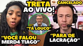 TRETA TIAGO LEIFERT D1SCUTE FEIO COM INFLUENCIADORA SARA ZARÂ POR CAUSA DE VINI JR [upl. by Barta]