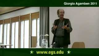 Giorgio Agamben An Archaeology of Will 2011 [upl. by Myca963]