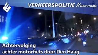 Achtervolging achter motorfiets  highspeed chase motorcycle [upl. by Akenom]