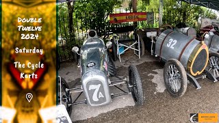 Brooklands Double 12 2024 Saturday The Cyclekarts [upl. by Azilanna738]