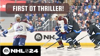 NHL 24  BE A PRO  MOVING UP THE CALDER LEADERBOARD [upl. by Greenquist]