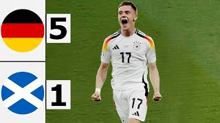 Germany vs Scotland 51 Extended HIGHLIGHTS  Euro 2024 [upl. by O'Callaghan691]