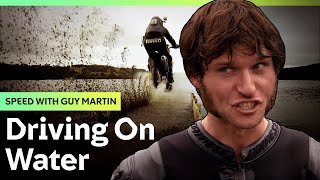 Guy Martins EPIC Hydroplaning Motorcycle Ride  Speed With Guy Martin [upl. by Tanberg]