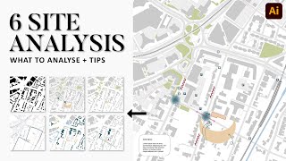 Site Analysis using Illustrator Tutorial [upl. by Waugh]