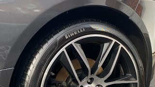 asmr car cleaning wheel clean BampM cheap tyre brush 🤫 [upl. by Tsirc]