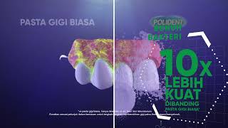 Polident Cleanser  Pembersih Gigi Palsu 15s [upl. by Chassin487]