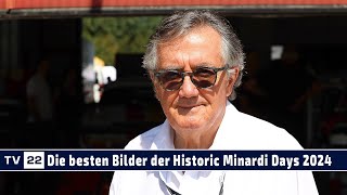 MOTOR TV22 Die besten Bilder der Historic Minardi Days in Imola 2024 [upl. by Keheley]