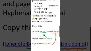 OneNote Android keyboard link to page in different section [upl. by Heda]